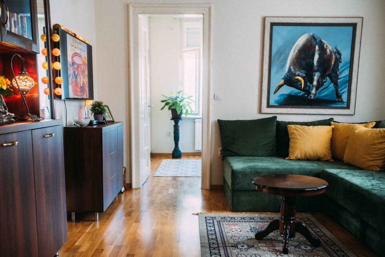 Crown Apartment With Garden View Belgrado Esterno foto